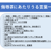 侮辱罪にあたる言葉は？刑事告訴や損害賠償請求に役立つ実例３０選！ - 誹謗中傷削除